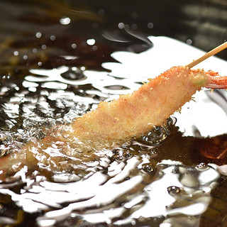 揚げ物も職人の手仕事であっさり。油分が気になる方にオススメ！