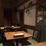 Le Comptoir allant - テーブル席です