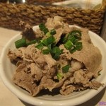 吉田カレー  - 限定トッピング松坂ポークの豚しゃぶ