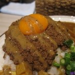 吉田カレー  - キーマ＆胡麻ダレ