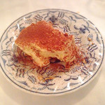 トラットリア ダル・ビルバンテ・ジョコンド - ティラミス