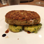 Variante - 201604 肉料理：仔羊のコトレッタ