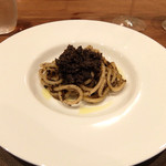 Variante - 201604 パスタ：マッシュルームラグーのピーチ