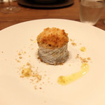 Variante - 201604 魚料理：太刀魚のベッカフィーコ オレンジ風味