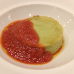 Variante - 201604 スフォルマートとはイタリア語で「形の無い」と言う意味で、湯煎焼きの日本の茶碗蒸しのような作り方だそう。