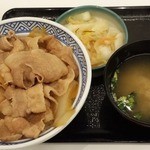 Yoshinoya - 牛丼＋Aセット