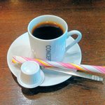 竹乃家 - 珈琲もついています。