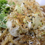 らーめん金竜 - 刻みねぎ、七味等