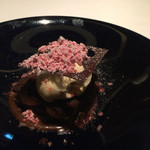 レストラン ラ フィネス - このチョコレートのデセールも旨過ぎです！