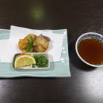 割烹 嶋村 - あいなめ唐揚げ