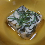 割烹 嶋村 - 胡麻豆腐