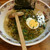 千年ラーメン - 料理写真:高菜肉ラーメン、スープが元から少ない？