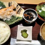 Rekura - （2016年4月）ランチ：サーモン塩焼き 定食