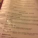 Da Paolo Westlake - メニュー