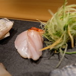 丸萬寿司 - 2016.4)炙った金目鯛