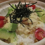 小料理 すず乃 - チキンバーグ丼