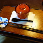 丹波大納言小豆ぜんざい（1050円）