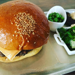 S.F.BURGERs - アボガドチーズバーガーセット