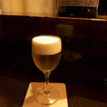 バー アトリウムギンザ - 栗のプースカフェスタイル。ミニビールみたい。気分はもう秋、かな(^-^)