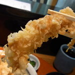 江戸前天丼 銀座天ぱち - 海老は美味しい^^