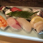 彦六鮓 - 握りの中　2009年6月