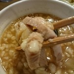 極太濁流ラーメン ら・けいこ - 短冊チャーシューも美味い！