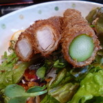 おやさい健究所 - アスパラと大根。