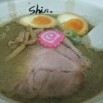 にぼshin. - にぼちゅう(醤油) 830円、煮たまご 110円