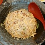 手打ちラーメン珍來 - 半チャーハン