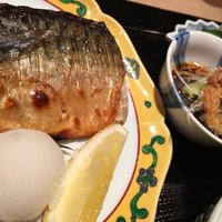 帰燕 - メインのサバの塩焼き