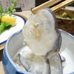 すし割烹 神代 - 鮭なんこつ＝氷頭（ひず）なます