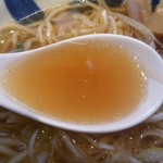 神田 磯野 - 醤油ラーメンのスープ