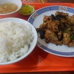 味楽亭 - (new)2016.04・豚肉と茄子のピリ辛炒め 801円