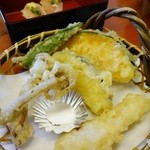 川田屋 - 野菜の天ぷら
