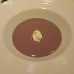 タストゥー - 紫芋の冷静スープ