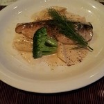 二条 厨 - 本日のお魚(サワラ)のポアレ