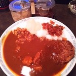 Timer - ハンバーグ カレー￥８５０