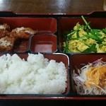 龍熱田店 - 日替わりランチ　ニラ玉子