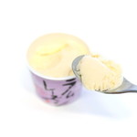 道の駅南国 風良里アイスクリームショップ - KUBOTA ラムレーズン カップ (194円) '16 3月下旬