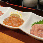 活魚水産 - 珍味三種