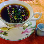 HONOKA COFFEE - ほの香ブレンド，照明が反射して綺麗