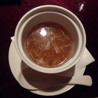 過門香 銀座本店 - フカヒレ入りスープ