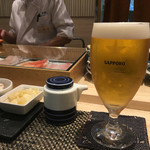 Sushi Sakae - 生ビール（クラシック）