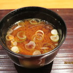 一心鮨 光洋 - 味噌汁