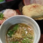 麺や而今 - 塩つけ麺(2016/4)