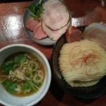 麺や而今 - 塩つけ麺(2016/4)