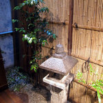 くろぎ - 一階奥の部屋のお庭