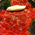 肉バル 京城 - 上巻きロース