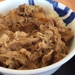 松屋 - 牛めし（大盛り）＠390円