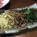 焼肉釜山 - ナムル❗️
